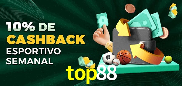 10% de bônus de cashback na top88